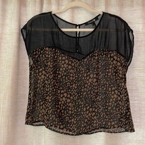 FOREVER 21 Leopard Print Top 🐆